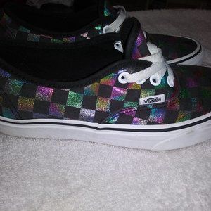 Checkered Van Sneakers